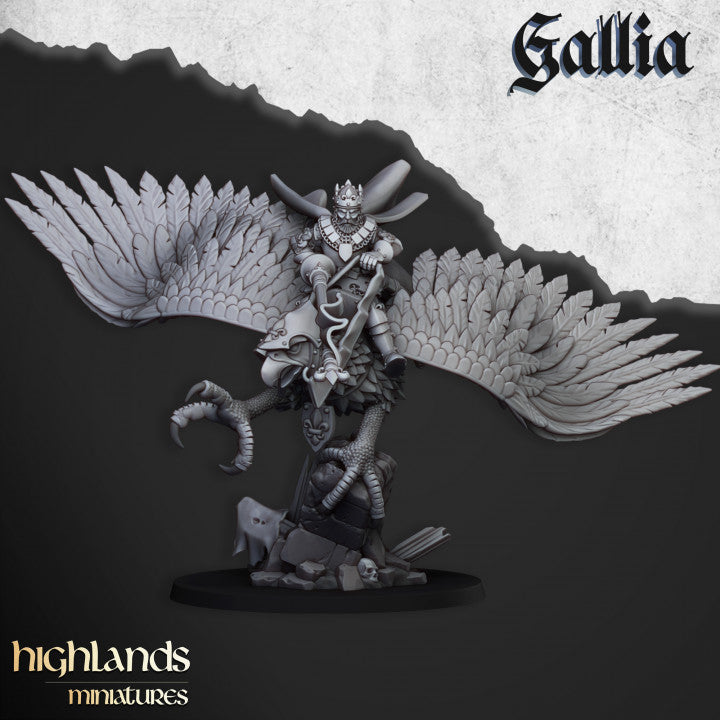 Miniatura Caballeros Andantes Bretones resina 28mm sin pintar - Drakholm