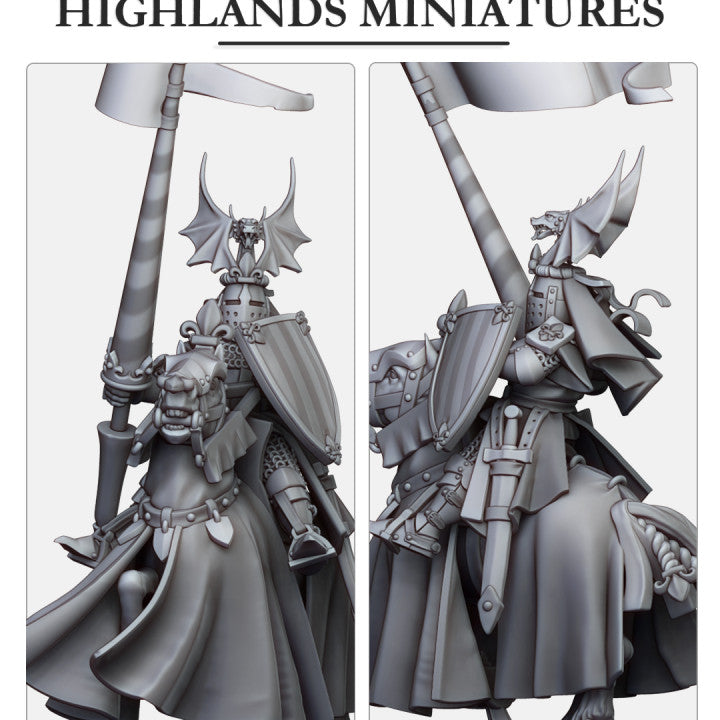 Miniatura Arqueros de Sherwood Bretones resina 28mm sin pintar - Drakholm