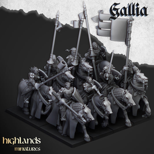 Miniatura Sir Lancelot, Alto Duque de Gallia Bretones resina 28mm sin pintar - Drakholm