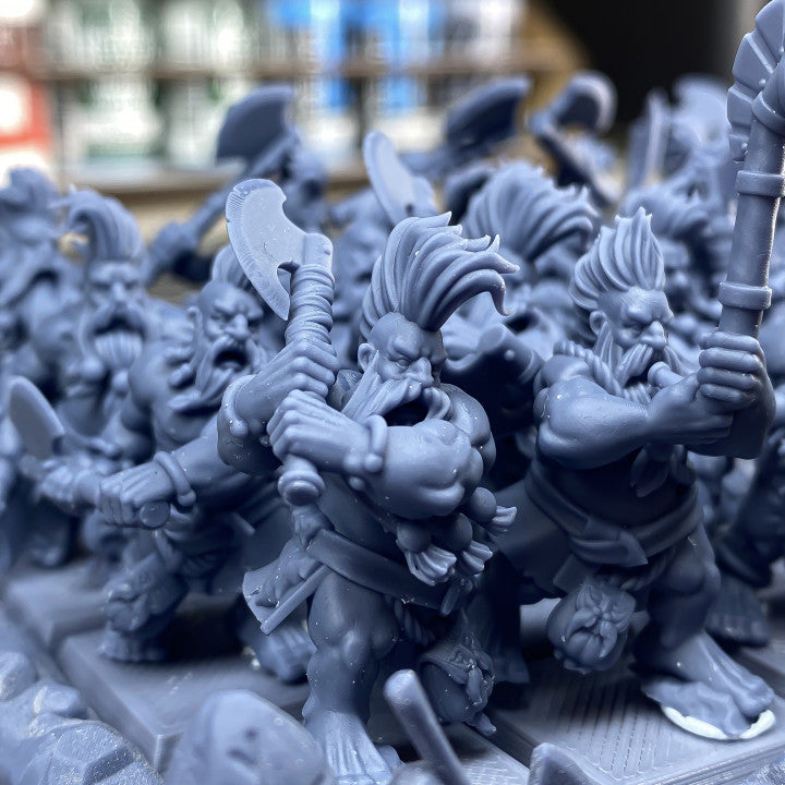 Miniatura Cazador de la Muerte Enanos resina 28mm sin pintar - Drakholm