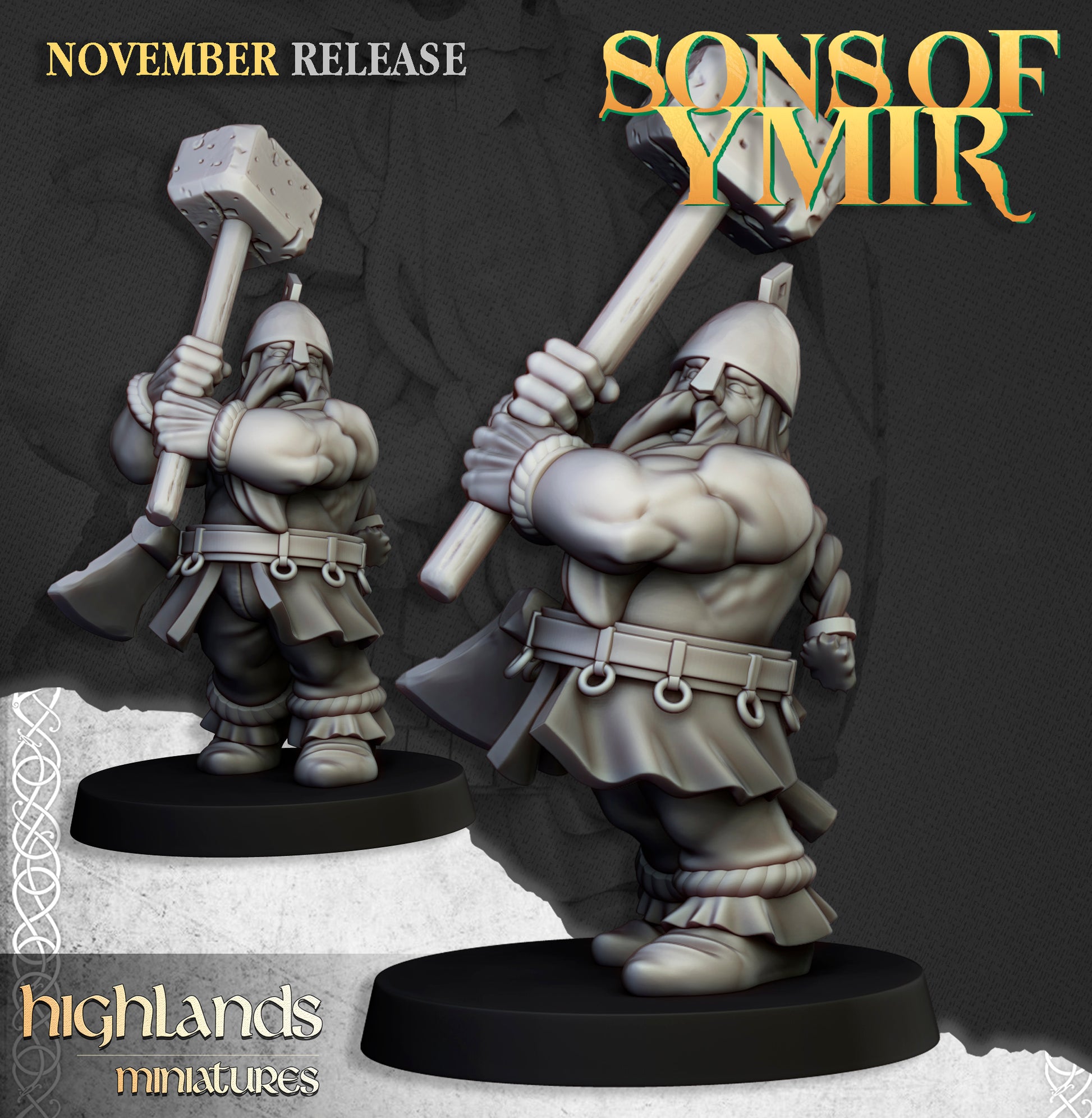 Miniatura Cañón de Órgano Enano Enanos resina 28mm sin pintar - Drakholm