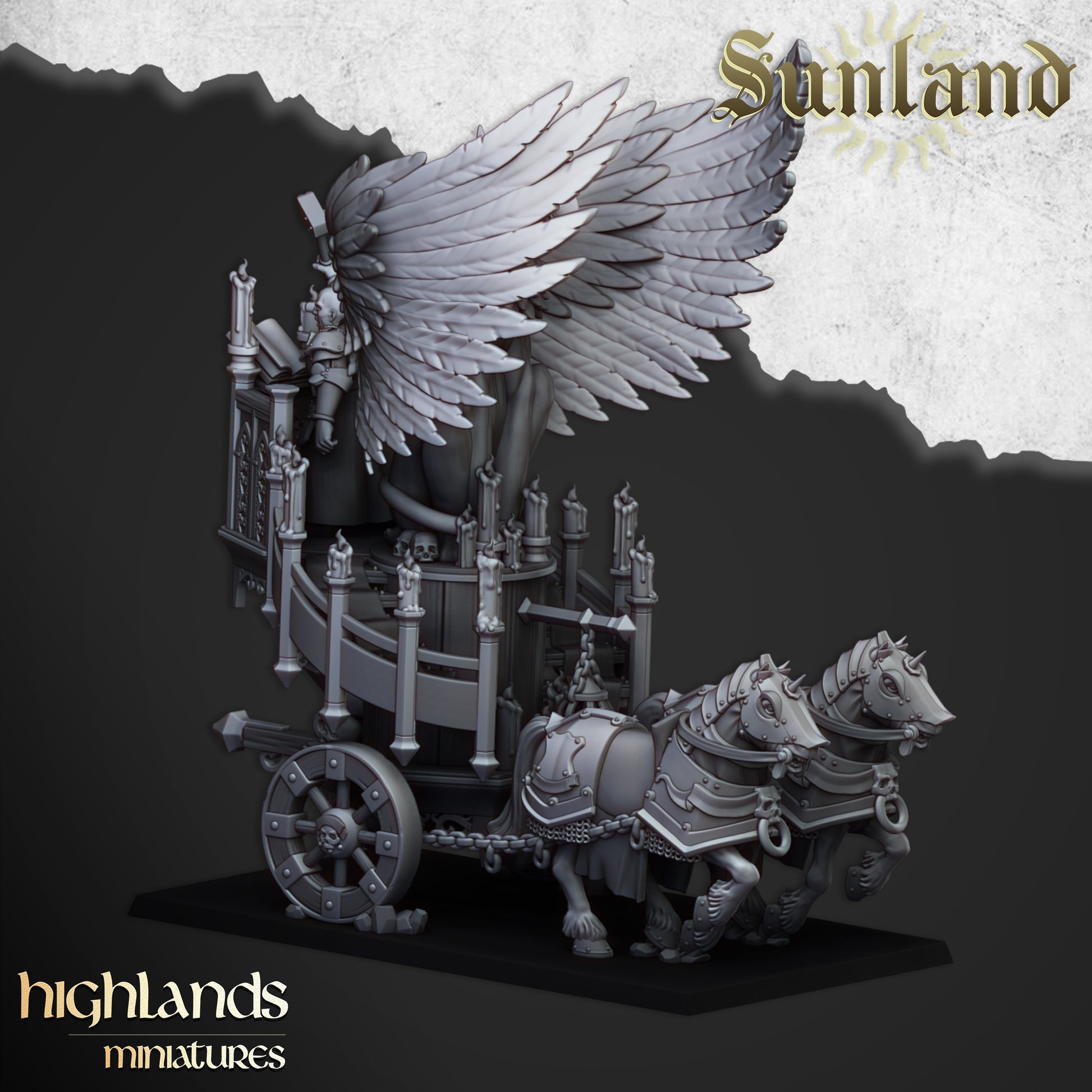 Miniatura Altar de Sunland en Carro Imperio resina 28mm sin pintar - Drakholm