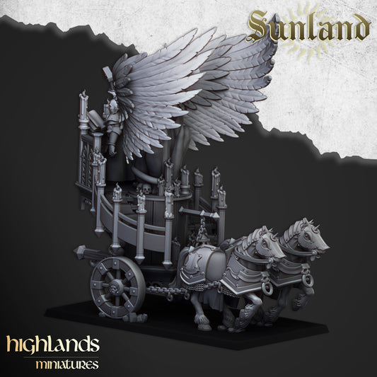 Miniatura Altar de Sunland en Carro Imperio resina 28mm sin pintar - Drakholm