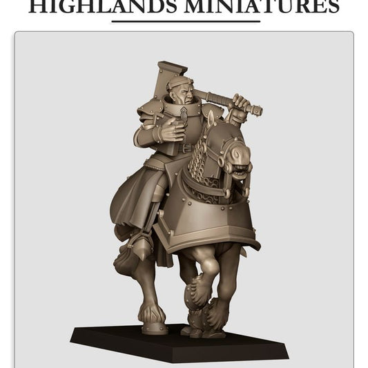 Miniatura Sacerdote de Batalla Sunland Imperio resina 28mm sin pintar - Drakholm