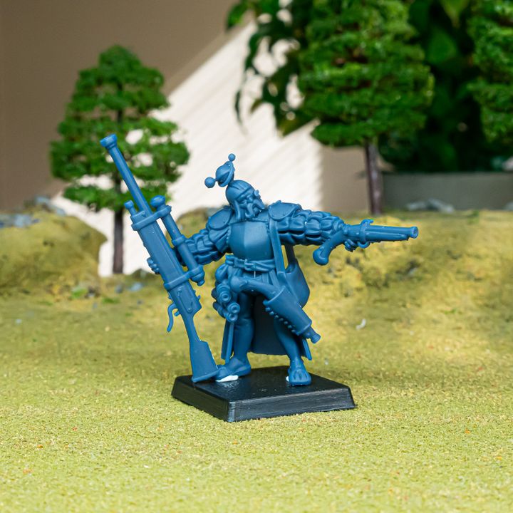 Miniatura Ingeniero Sunland Imperio resina 28mm sin pintar - Drakholm