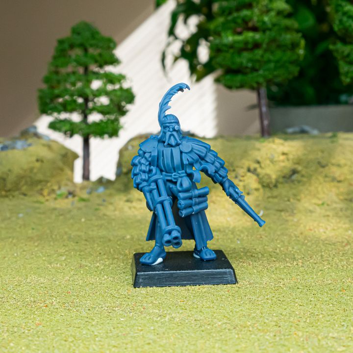 Miniatura Ingeniero Sunland Imperio resina 28mm sin pintar - Drakholm