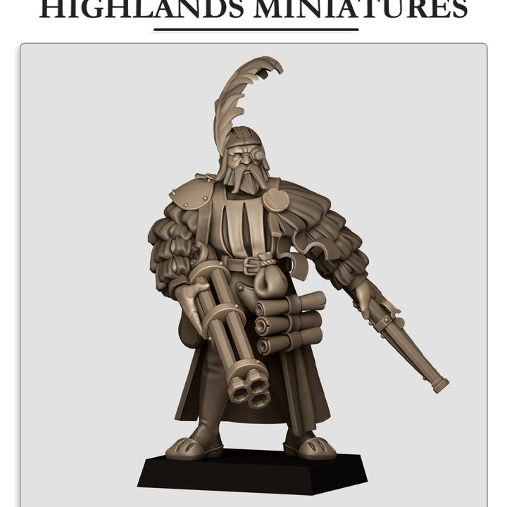 Miniatura Ingeniero Sunland Imperio resina 28mm sin pintar - Drakholm