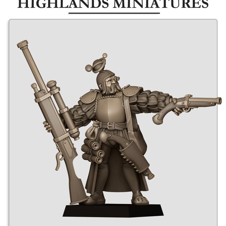 Miniatura Ingeniero Sunland Imperio resina 28mm sin pintar - Drakholm