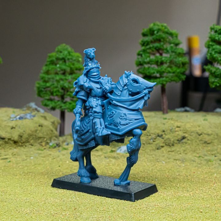 Miniatura Elector Zarpas Feroces Imperio resina 28mm sin pintar - Drakholm