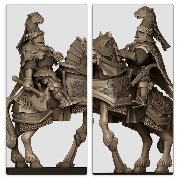 Miniatura Elector Zarpas Feroces Imperio resina 28mm sin pintar - Drakholm