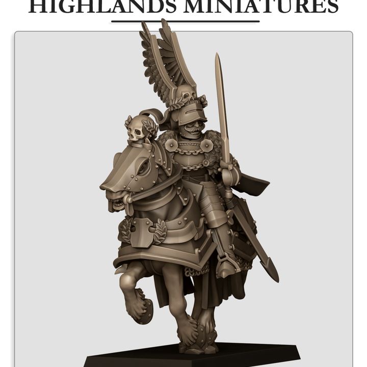 Miniatura General Sunland a Pie Imperio resina 28mm sin pintar - Drakholm