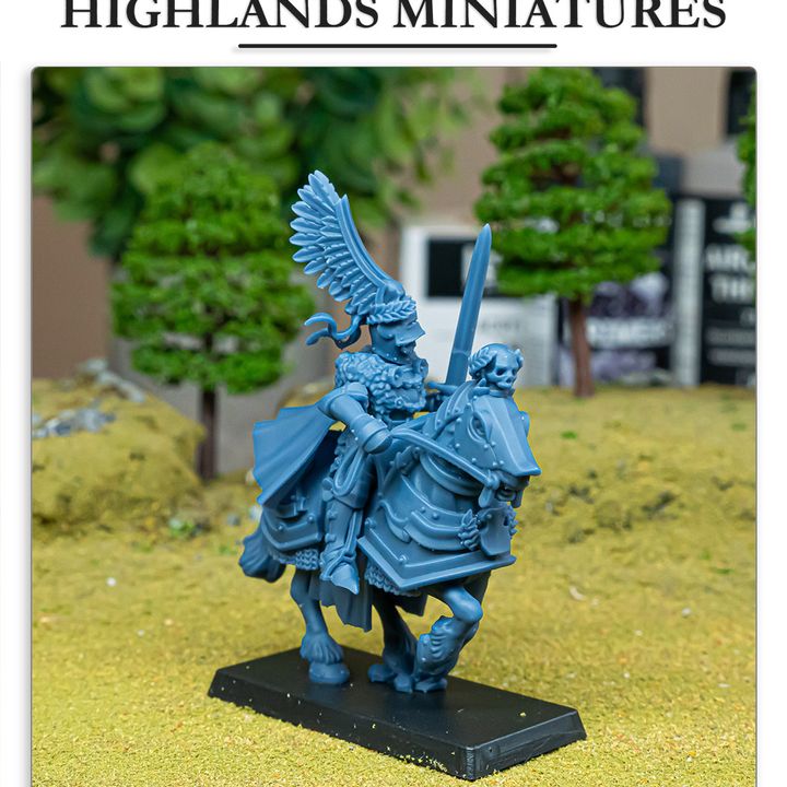 Miniatura General Sunland a Pie Imperio resina 28mm sin pintar - Drakholm