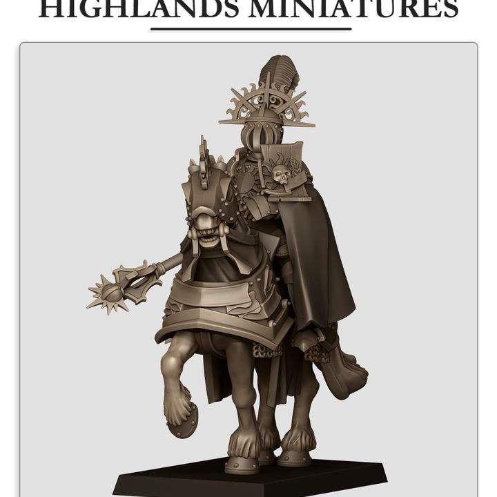 Miniatura Elector Llamas Doradas Imperio resina 28mm sin pintar - Drakholm