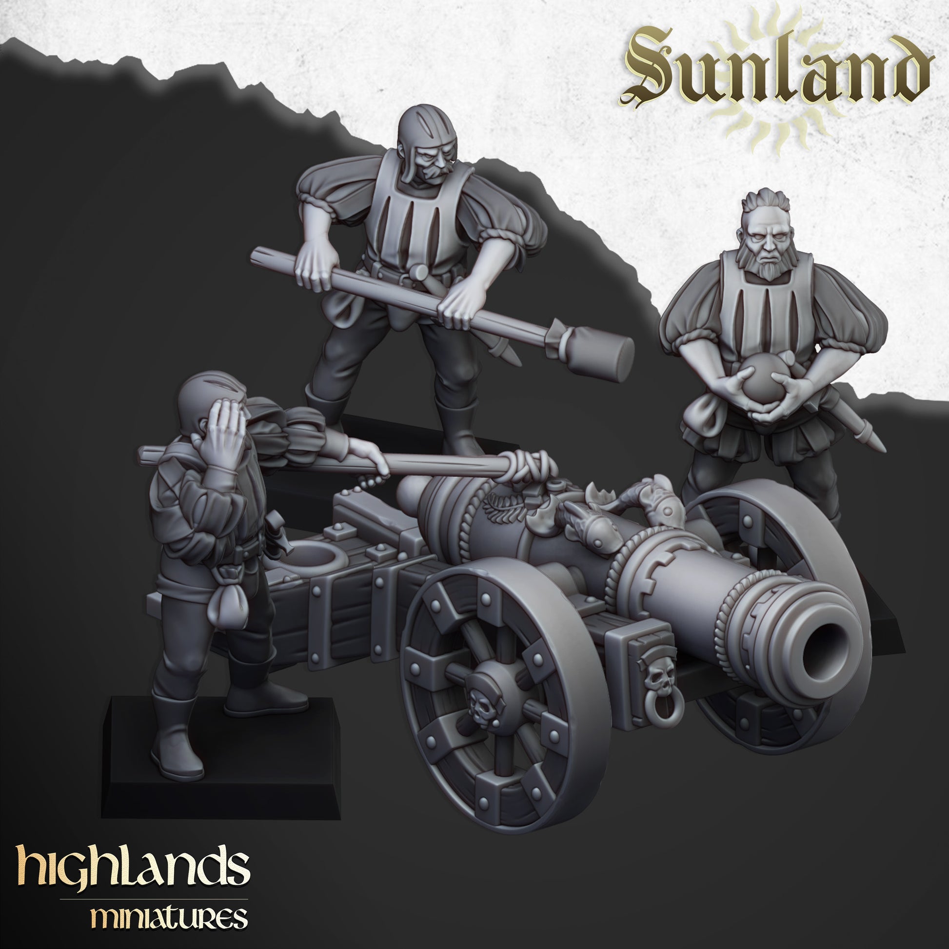 Miniatura Gran Cañón Sunland Imperio resina 28mm sin pintar - Drakholm