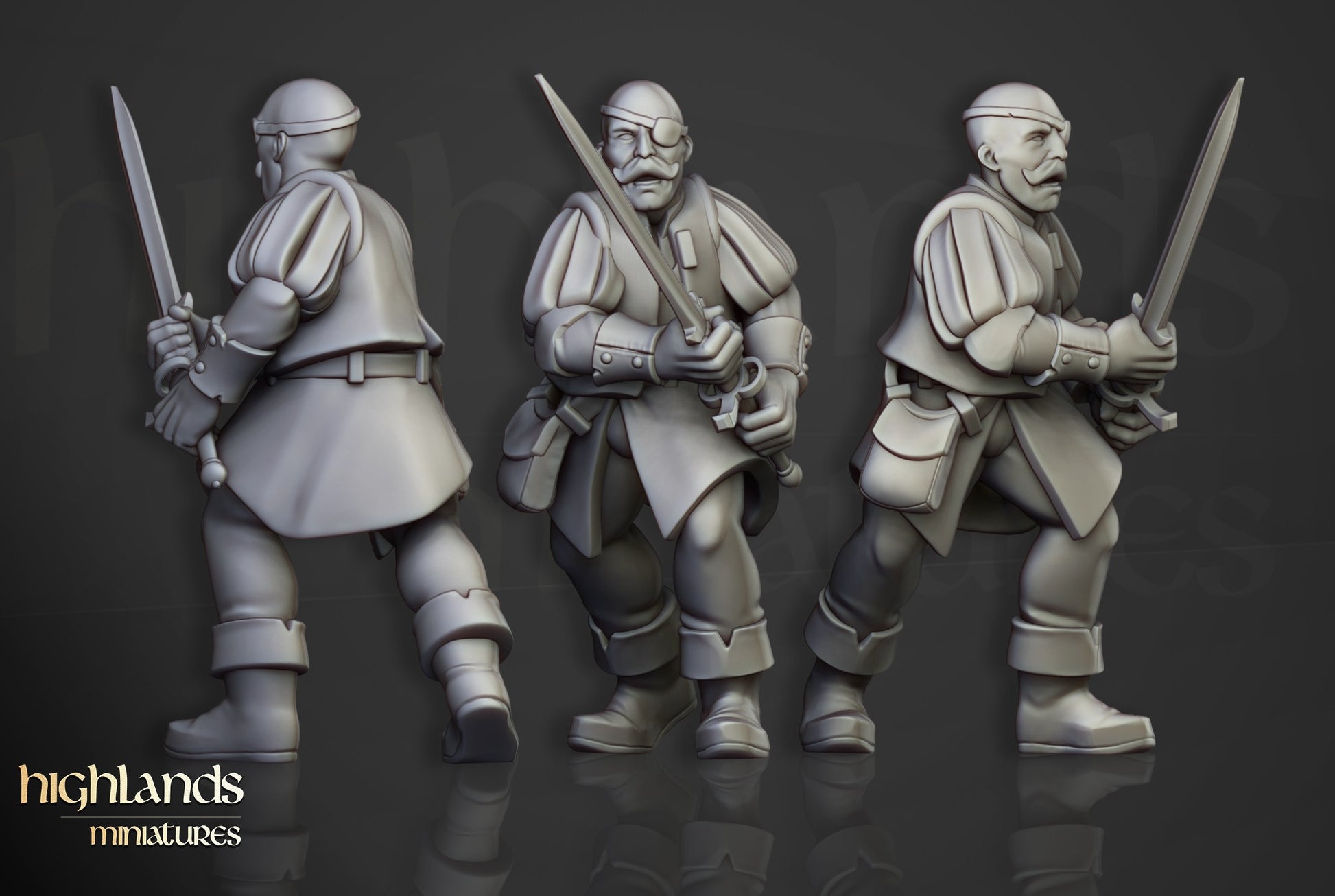 Miniatura Milicia Sunland Imperio resina 28mm sin pintar - Drakholm