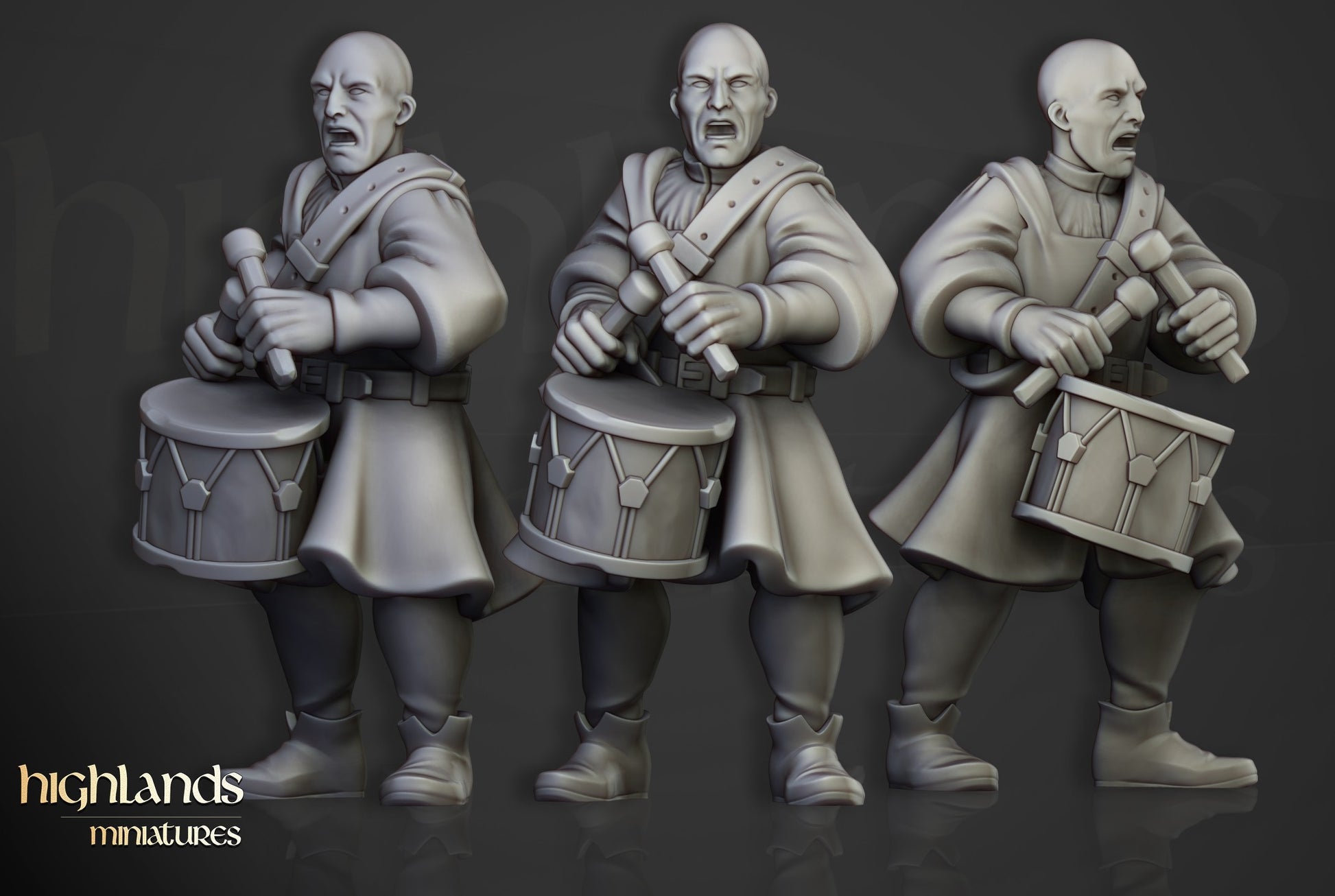 Miniatura Milicia Sunland Imperio resina 28mm sin pintar - Drakholm