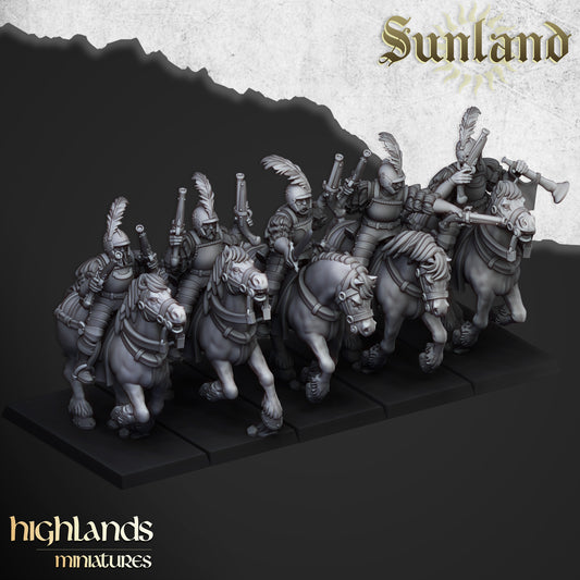 Miniatura Pistoleros Sunland Imperio resina 28mm sin pintar - Drakholm