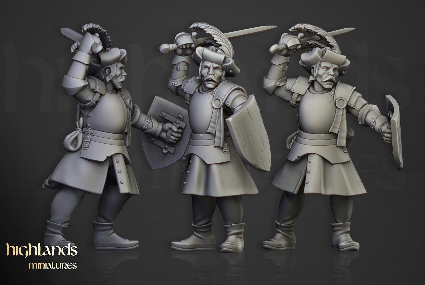 Miniatura Refuerzos Espaderos Sunland Imperio resina 28mm sin pintar - Drakholm