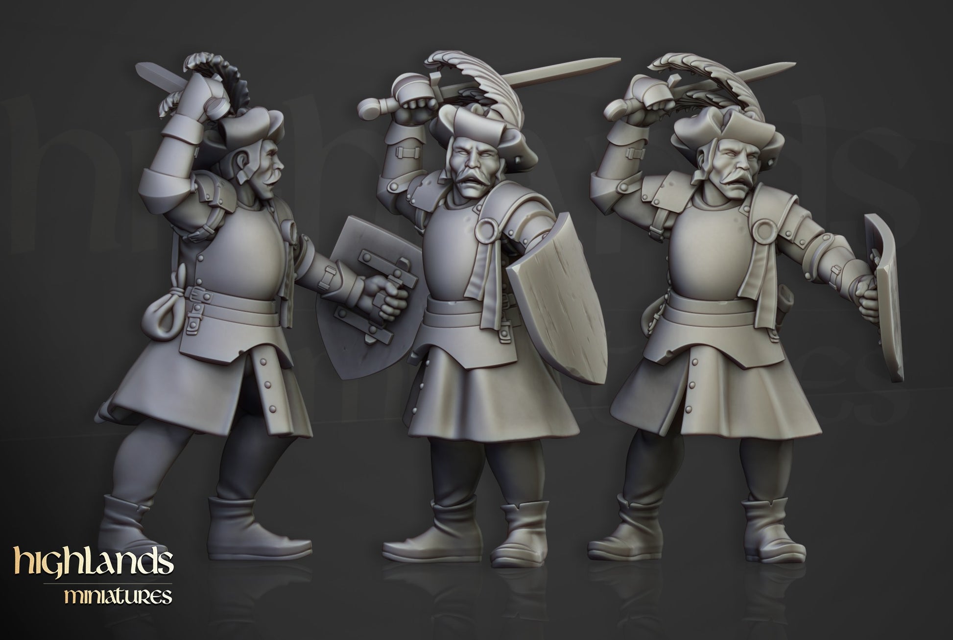 Miniatura Refuerzos Espaderos Sunland Imperio resina 28mm sin pintar - Drakholm