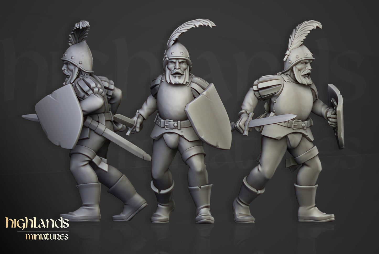 Miniatura Refuerzos Espaderos Sunland Imperio resina 28mm sin pintar - Drakholm