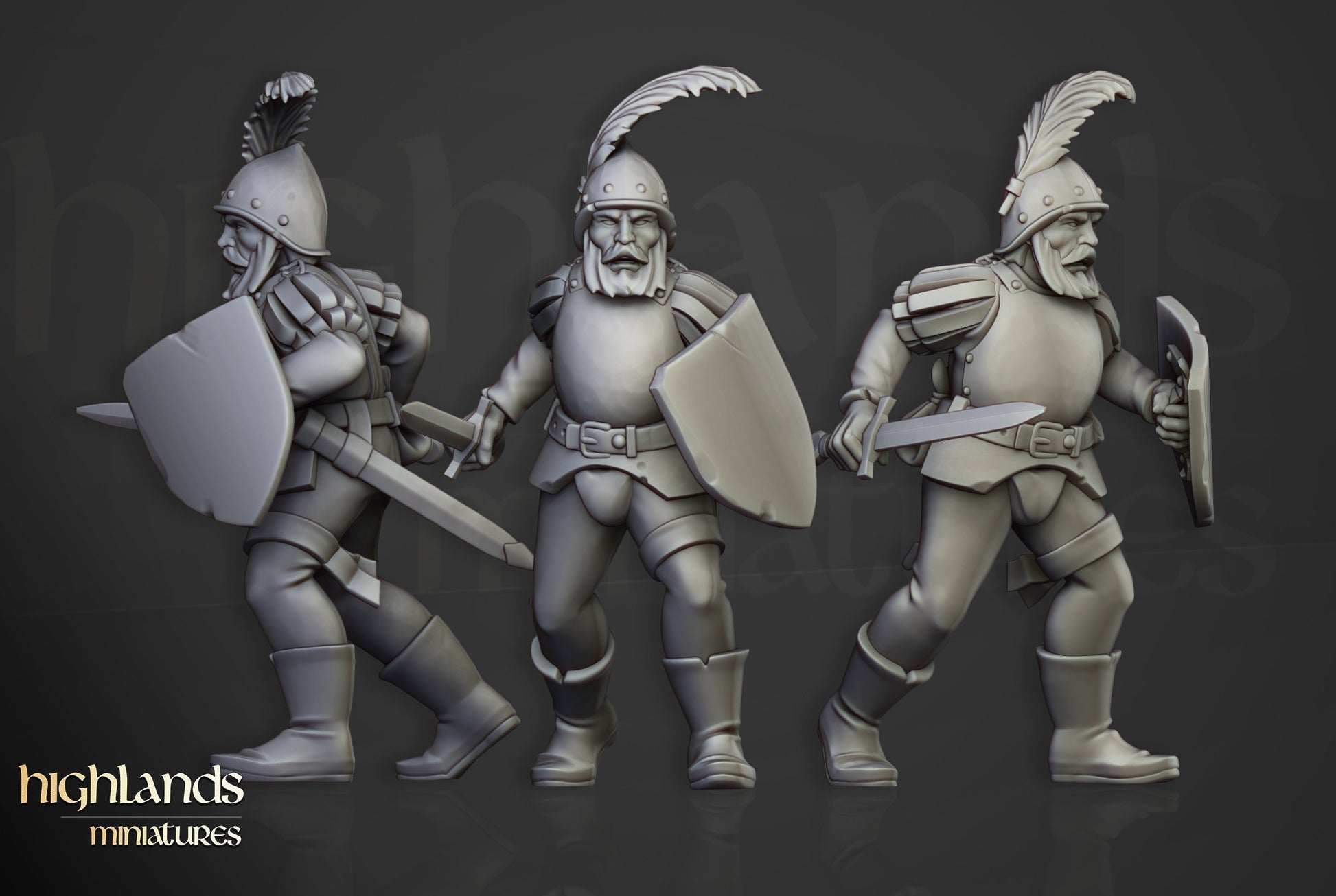 Miniatura Refuerzos Espaderos Sunland Imperio resina 28mm sin pintar - Drakholm