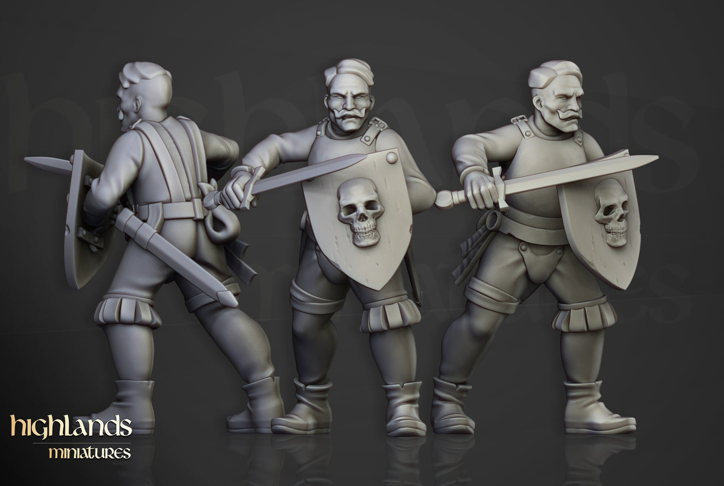 Miniatura Refuerzos Espaderos Sunland Imperio resina 28mm sin pintar - Drakholm