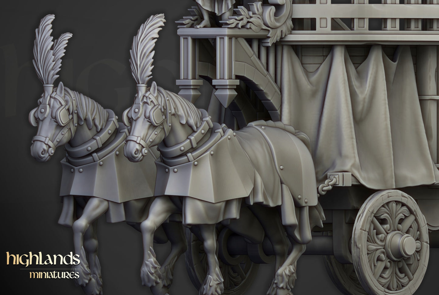 Miniatura Cañón Arcano Imperio resina 28mm sin pintar - Drakholm