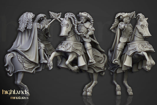 Miniatura Baronesa de Lunnenburg Imperio resina 28mm sin pintar - Drakholm