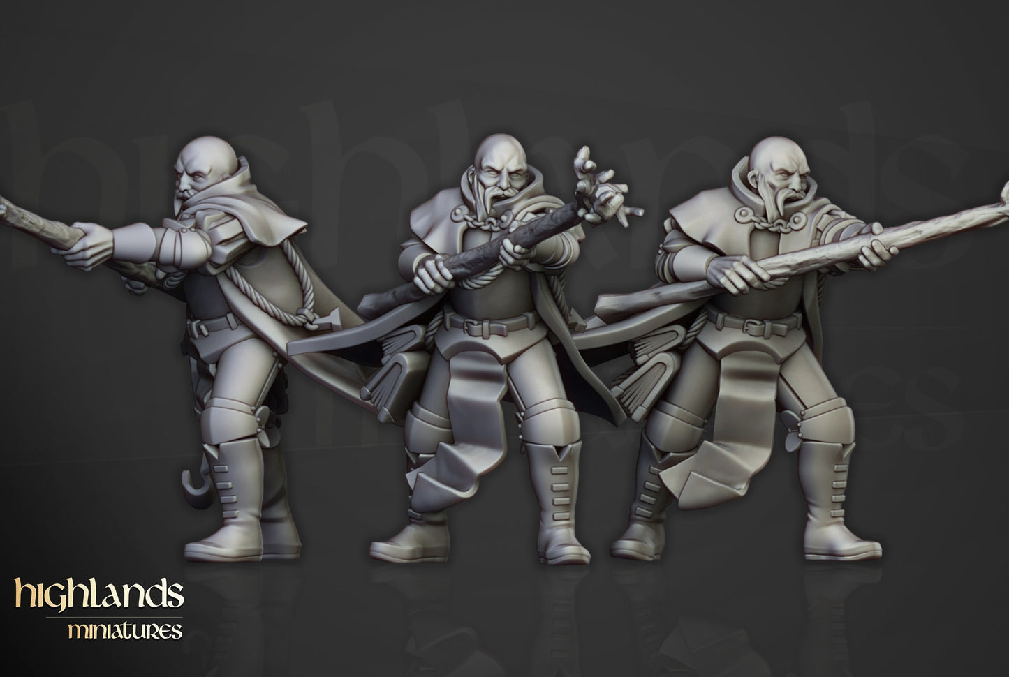 Miniatura Mago de Batalla Imperio resina 28mm sin pintar - Drakholm