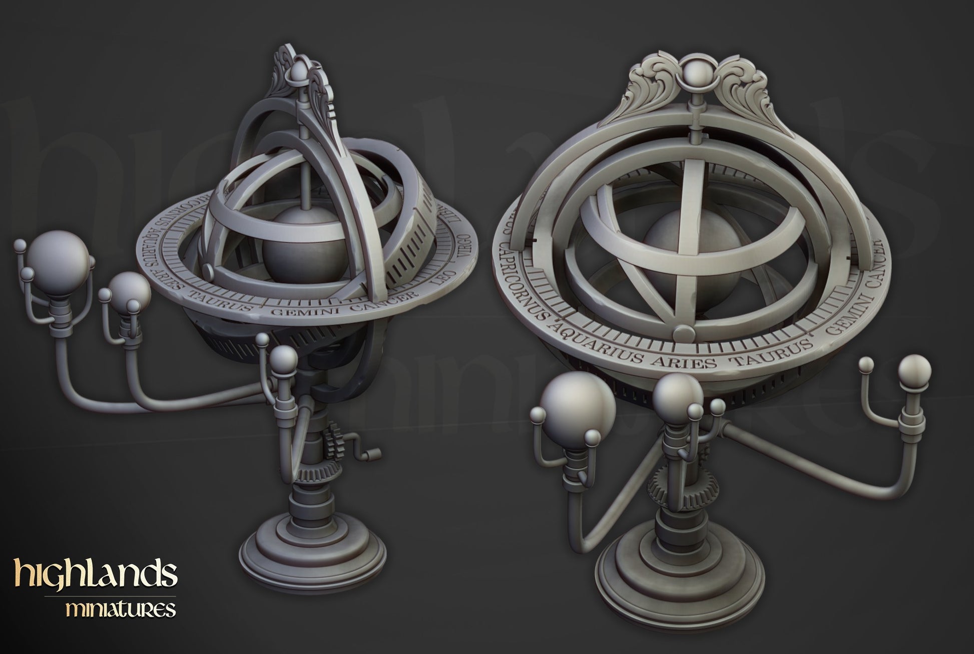 Miniatura Máquina Cosmológica Imperio resina 28mm sin pintar - Drakholm