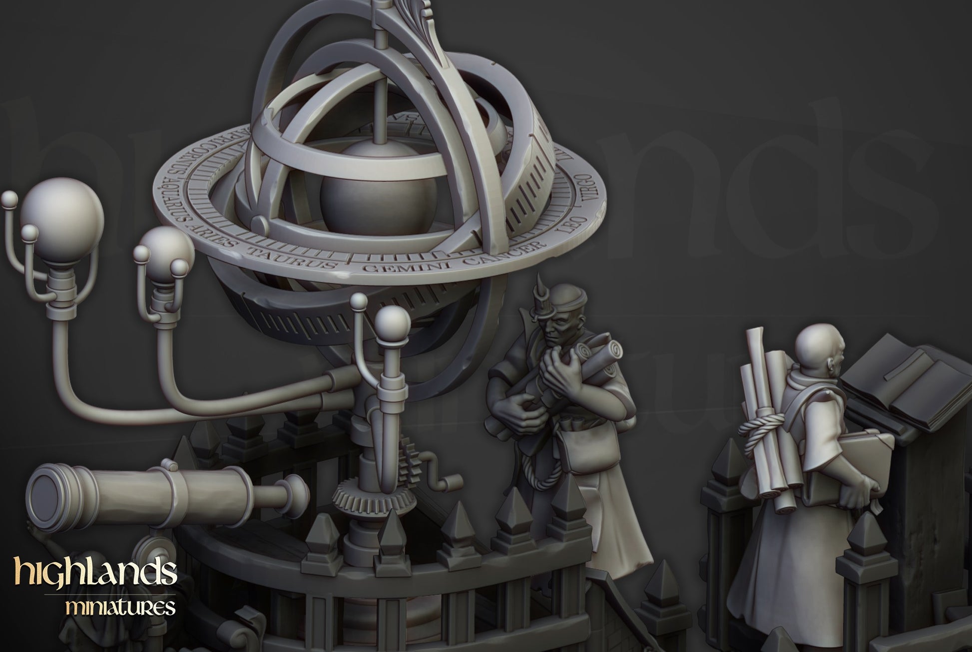 Miniatura Máquina Cosmológica Imperio resina 28mm sin pintar - Drakholm