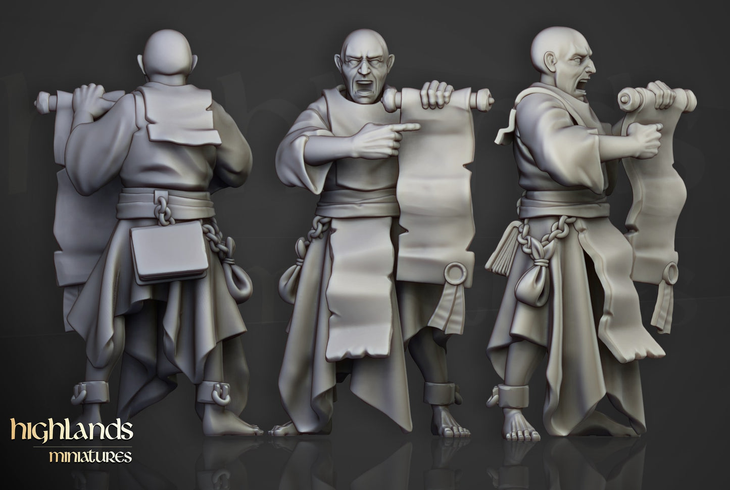 Miniatura Fanáticos Zelotes Imperio resina 28mm sin pintar - Drakholm