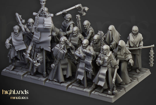 Miniatura Fanáticos Zelotes Imperio resina 28mm sin pintar - Drakholm