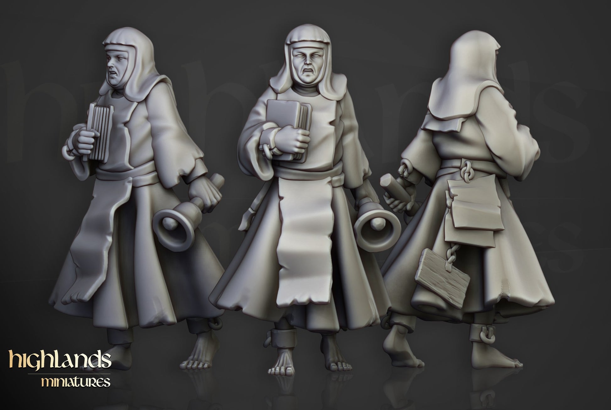 Miniatura Fanáticos Zelotes Imperio resina 28mm sin pintar - Drakholm