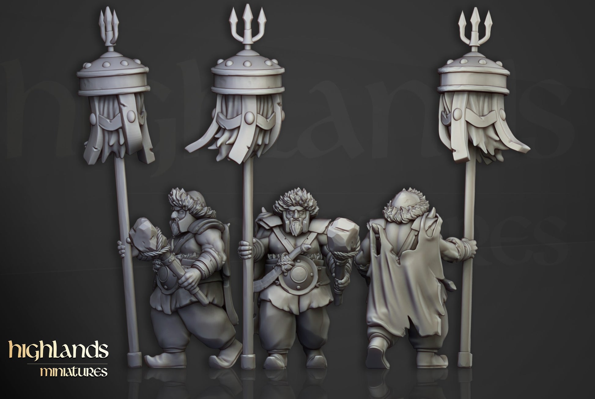 Miniatura Guerreros Khazarianos Imperio resina 28mm sin pintar - Drakholm