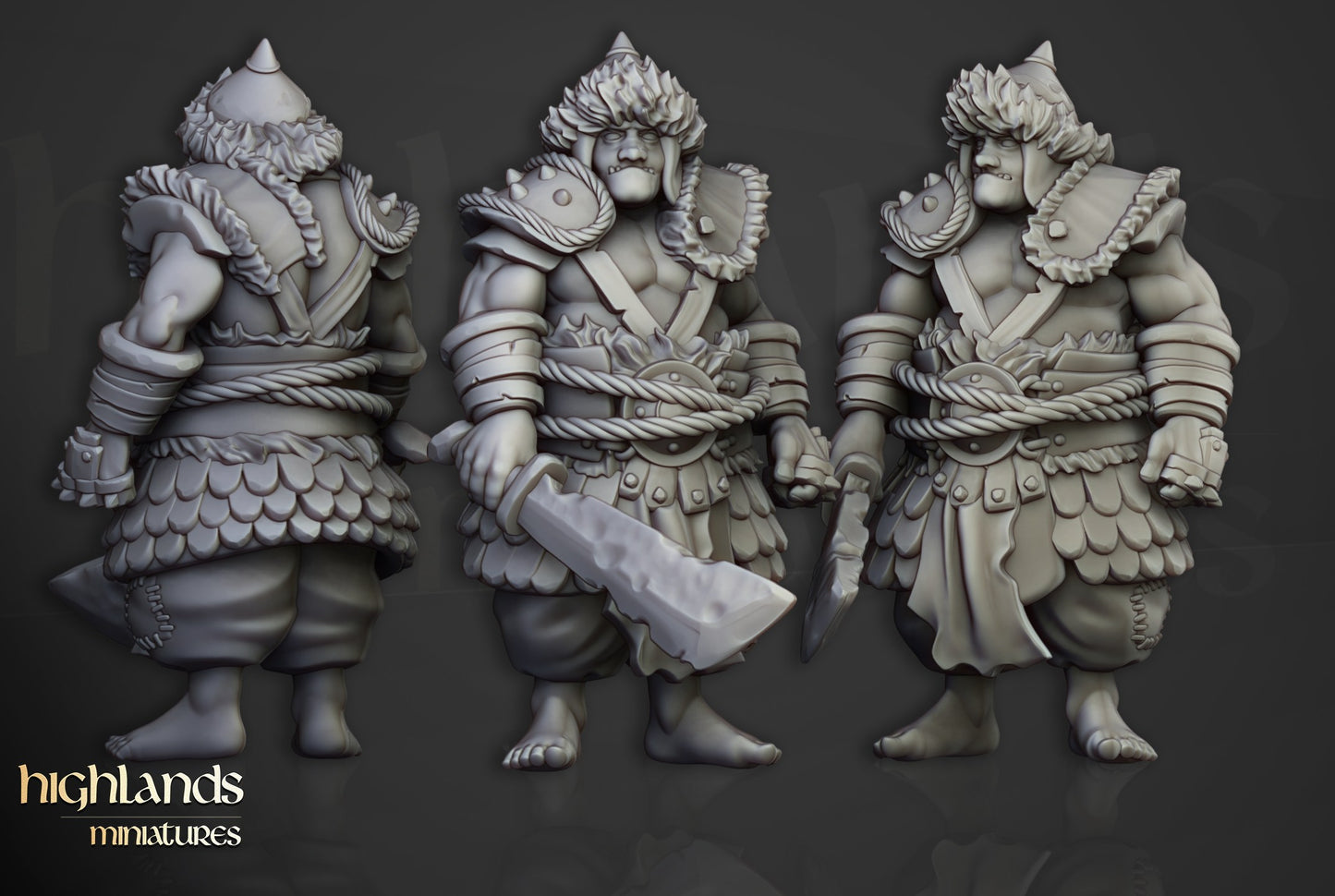 Miniatura Guerreros Khazarianos Imperio resina 28mm sin pintar - Drakholm