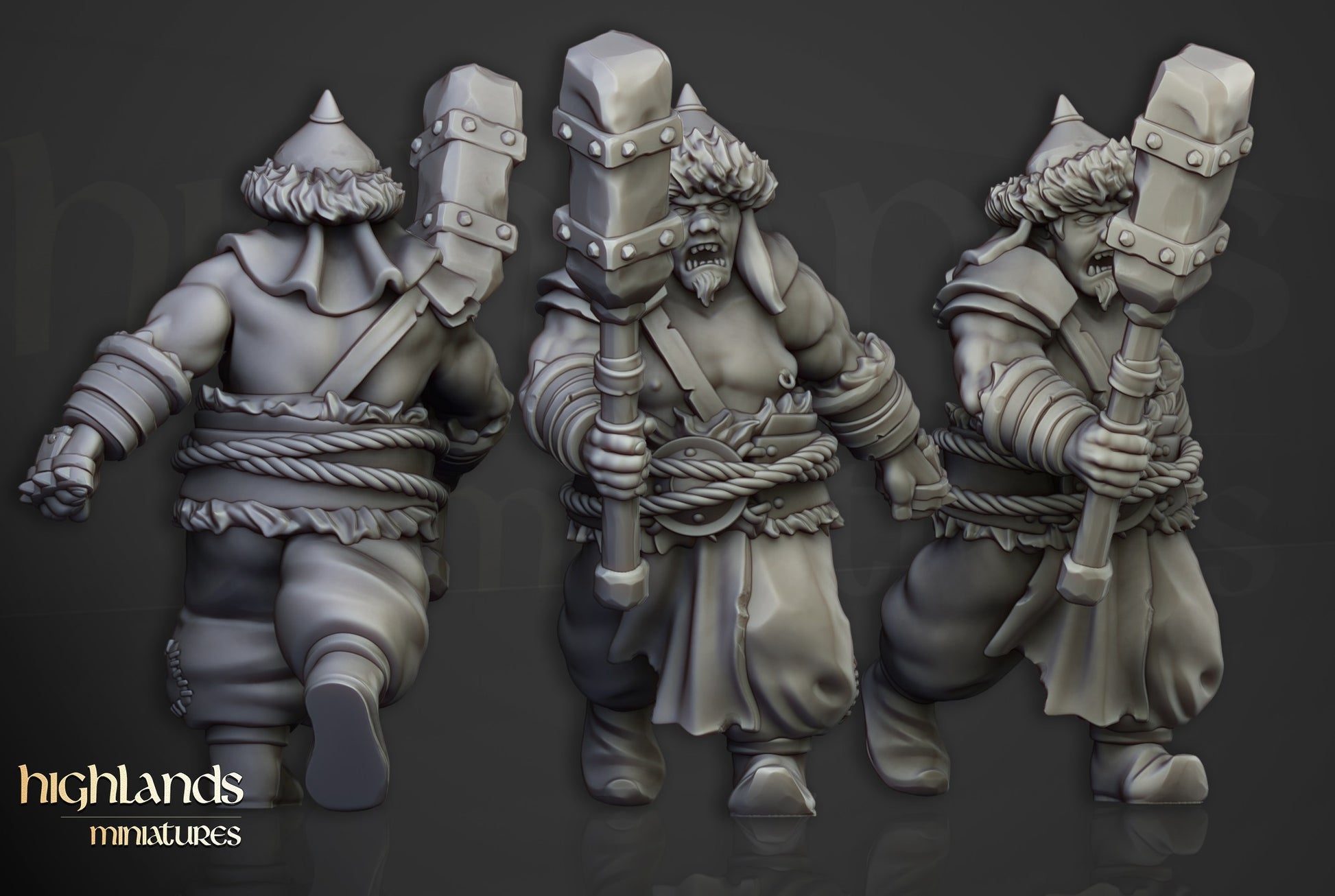 Miniatura Guerreros Khazarianos Imperio resina 28mm sin pintar - Drakholm