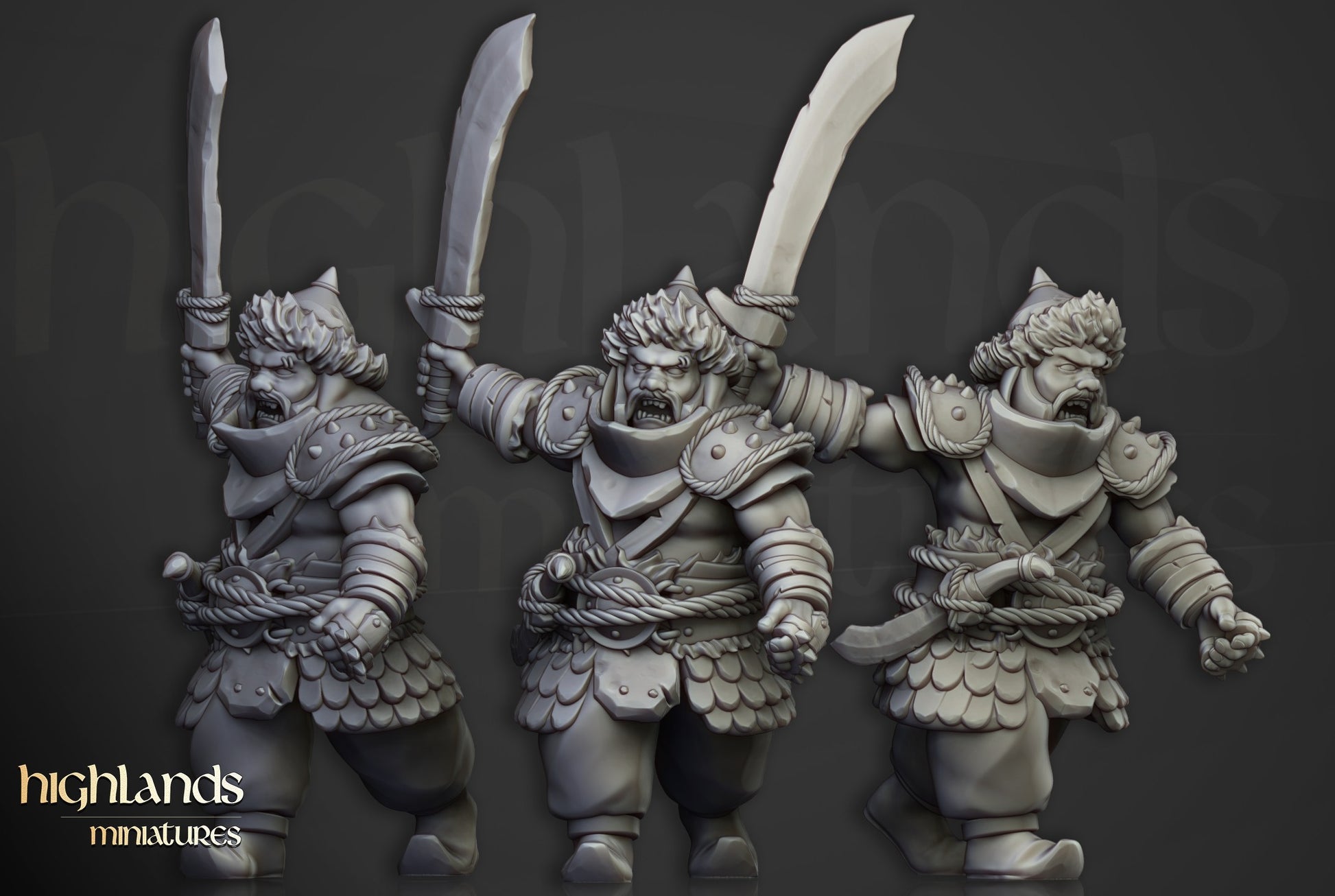 Miniatura Guerreros Khazarianos Imperio resina 28mm sin pintar - Drakholm