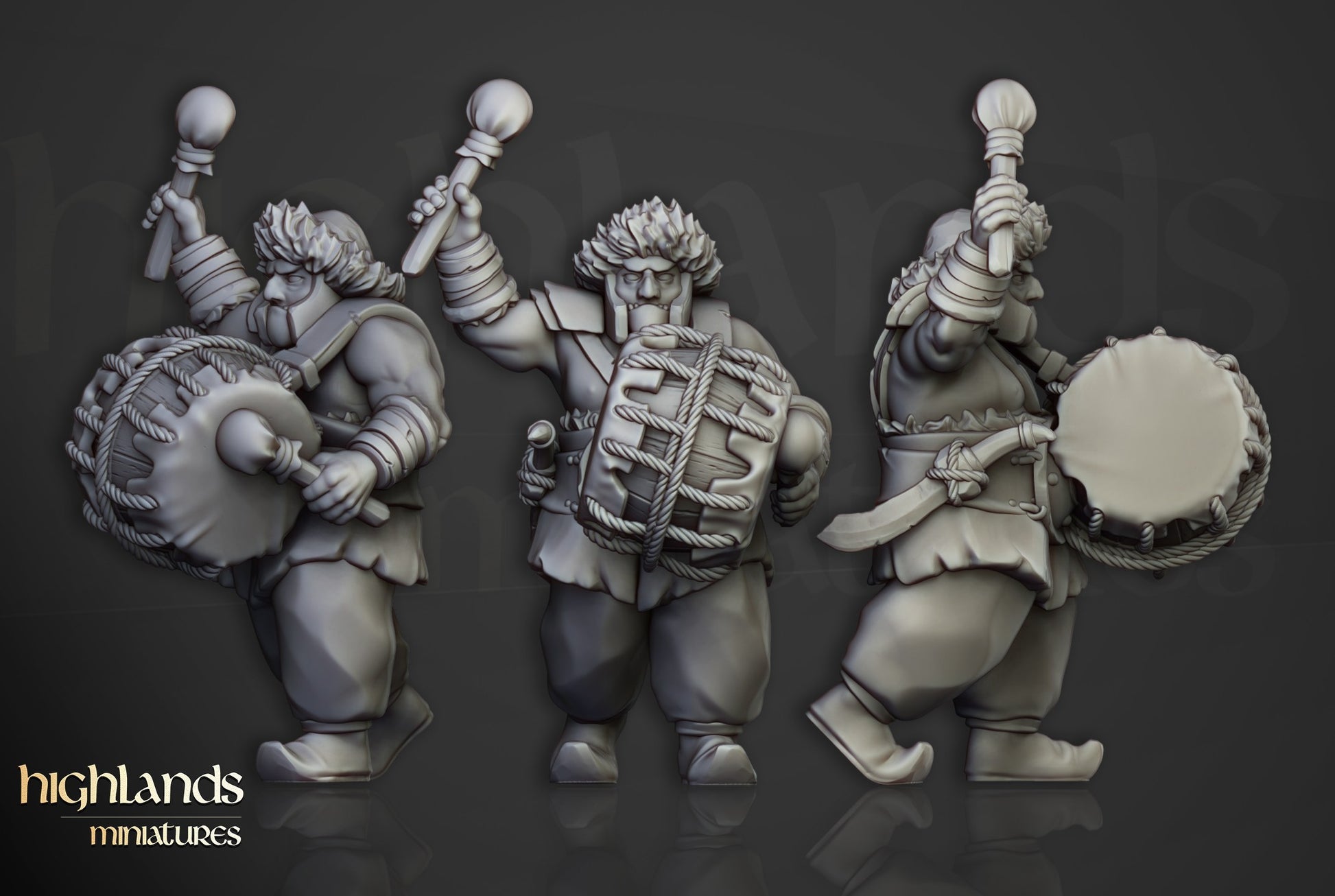 Miniatura Guerreros Khazarianos Imperio resina 28mm sin pintar - Drakholm