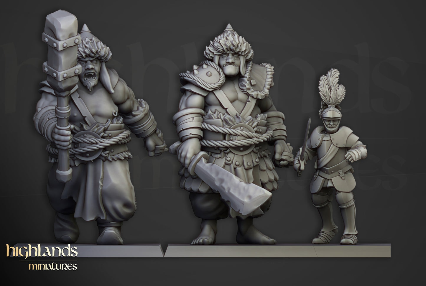 Miniatura Guerreros Khazarianos Imperio resina 28mm sin pintar - Drakholm