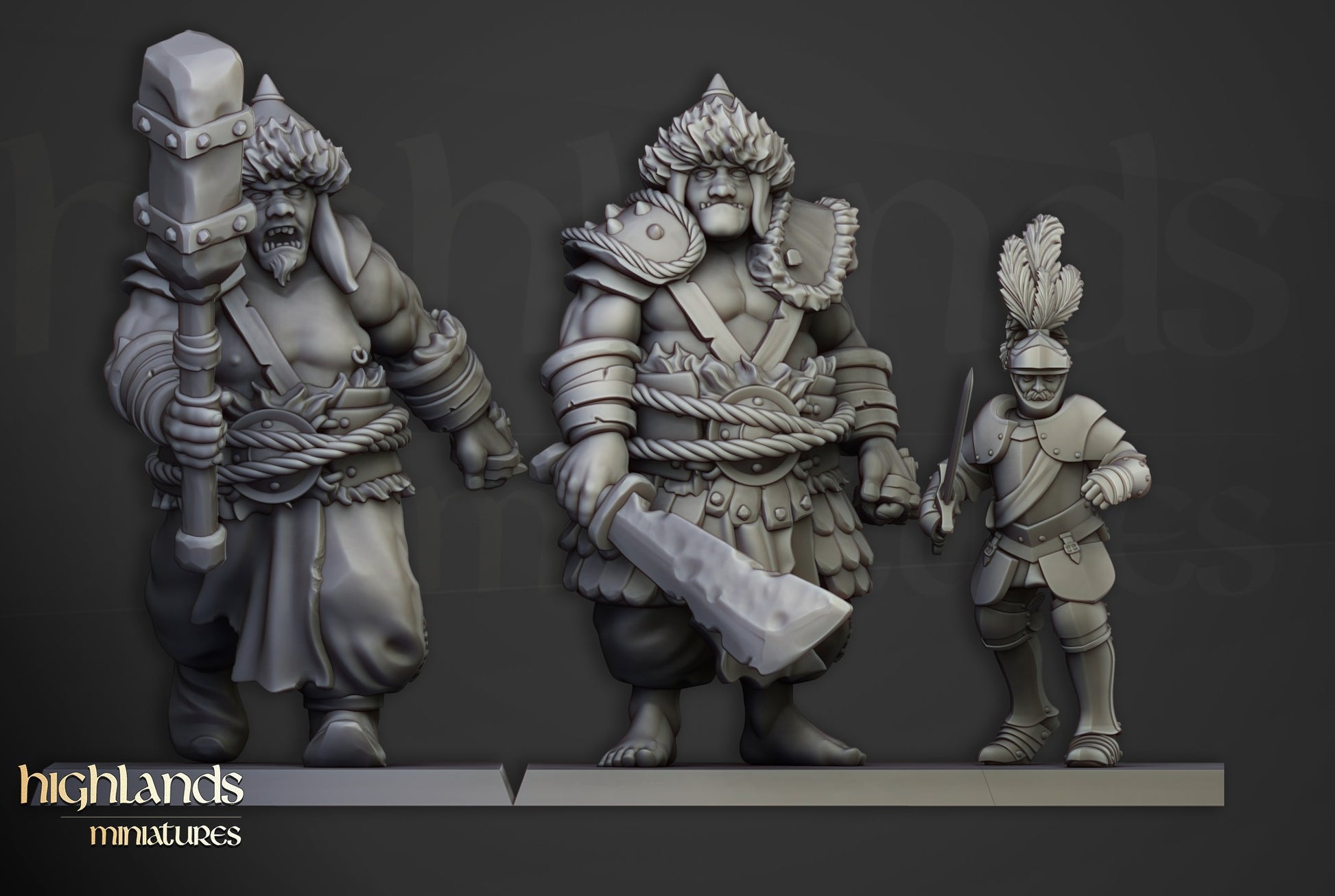 Miniatura Guerreros Khazarianos Imperio resina 28mm sin pintar - Drakholm