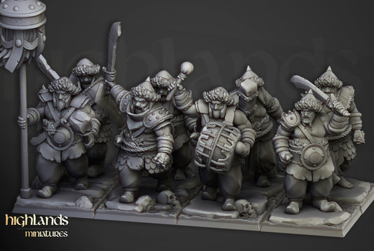 Miniatura Guerreros Khazarianos Imperio resina 28mm sin pintar - Drakholm