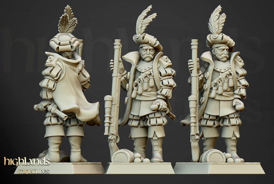 Miniatura Tirador Largo V2 Imperio resina 28mm sin pintar - Drakholm