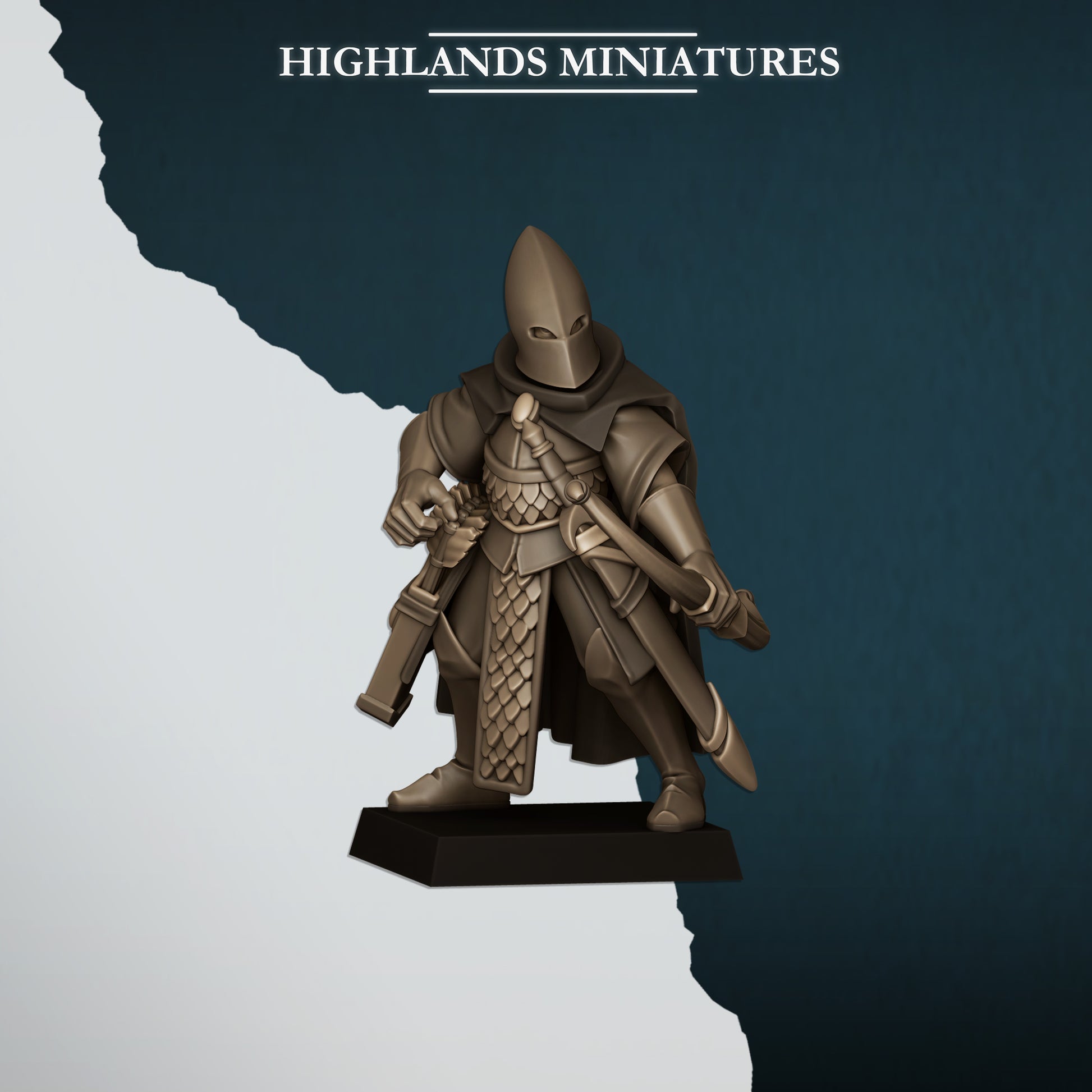 Miniatura Sombras Altos Elfos resina 28mm sin pintar - Drakholm
