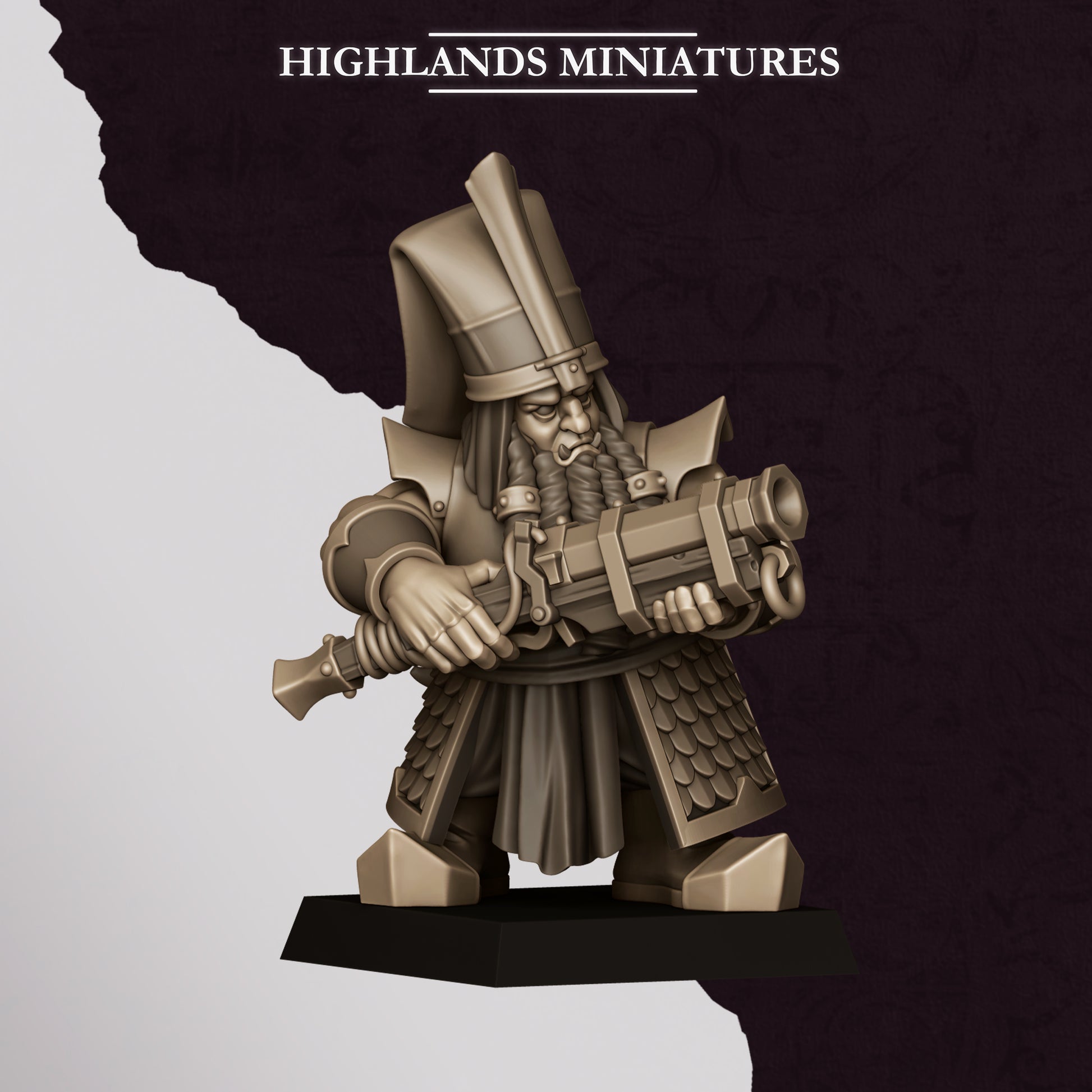 Miniatura Tiradores de Marduk Enanos Infernales resina 28mm sin pintar - Drakholm