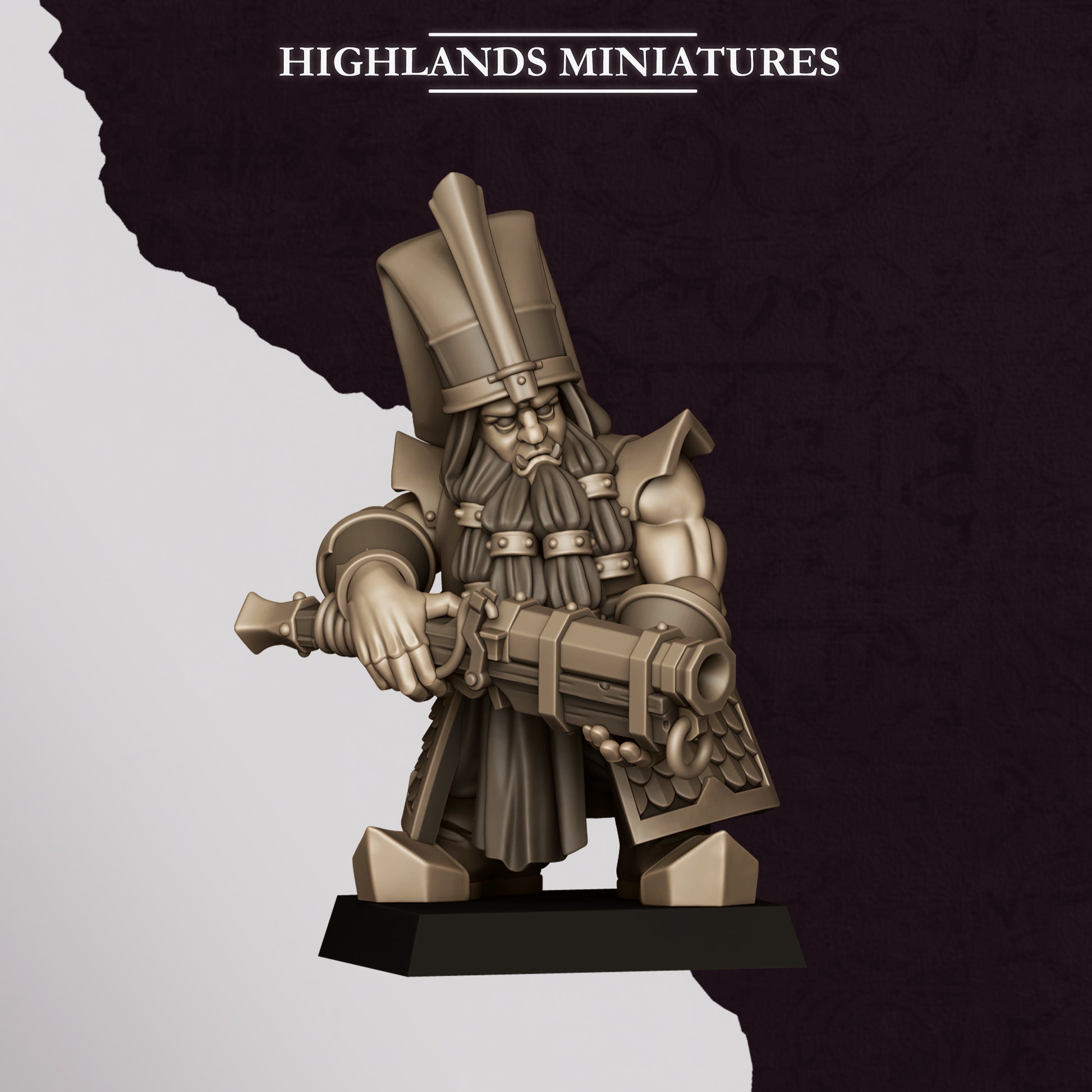 Miniatura Tiradores de Marduk Enanos Infernales resina 28mm sin pintar - Drakholm