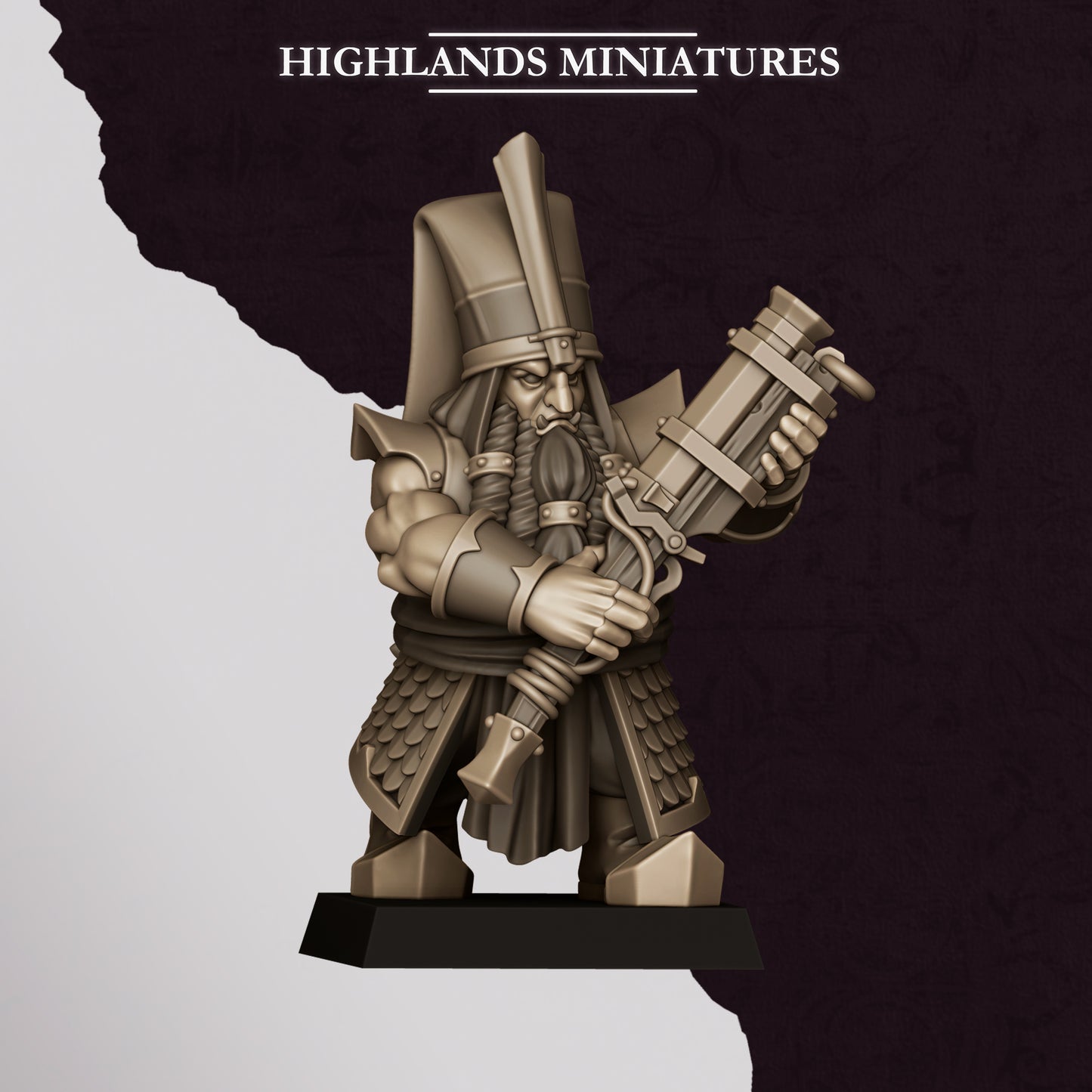 Miniatura Tiradores de Marduk Enanos Infernales resina 28mm sin pintar - Drakholm