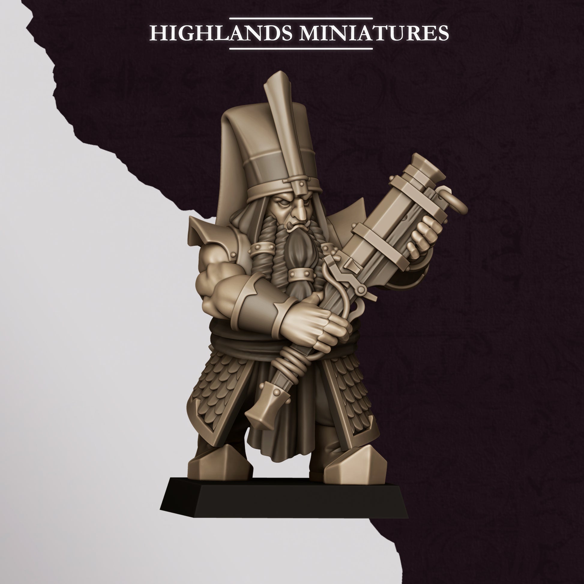 Miniatura Tiradores de Marduk Enanos Infernales resina 28mm sin pintar - Drakholm