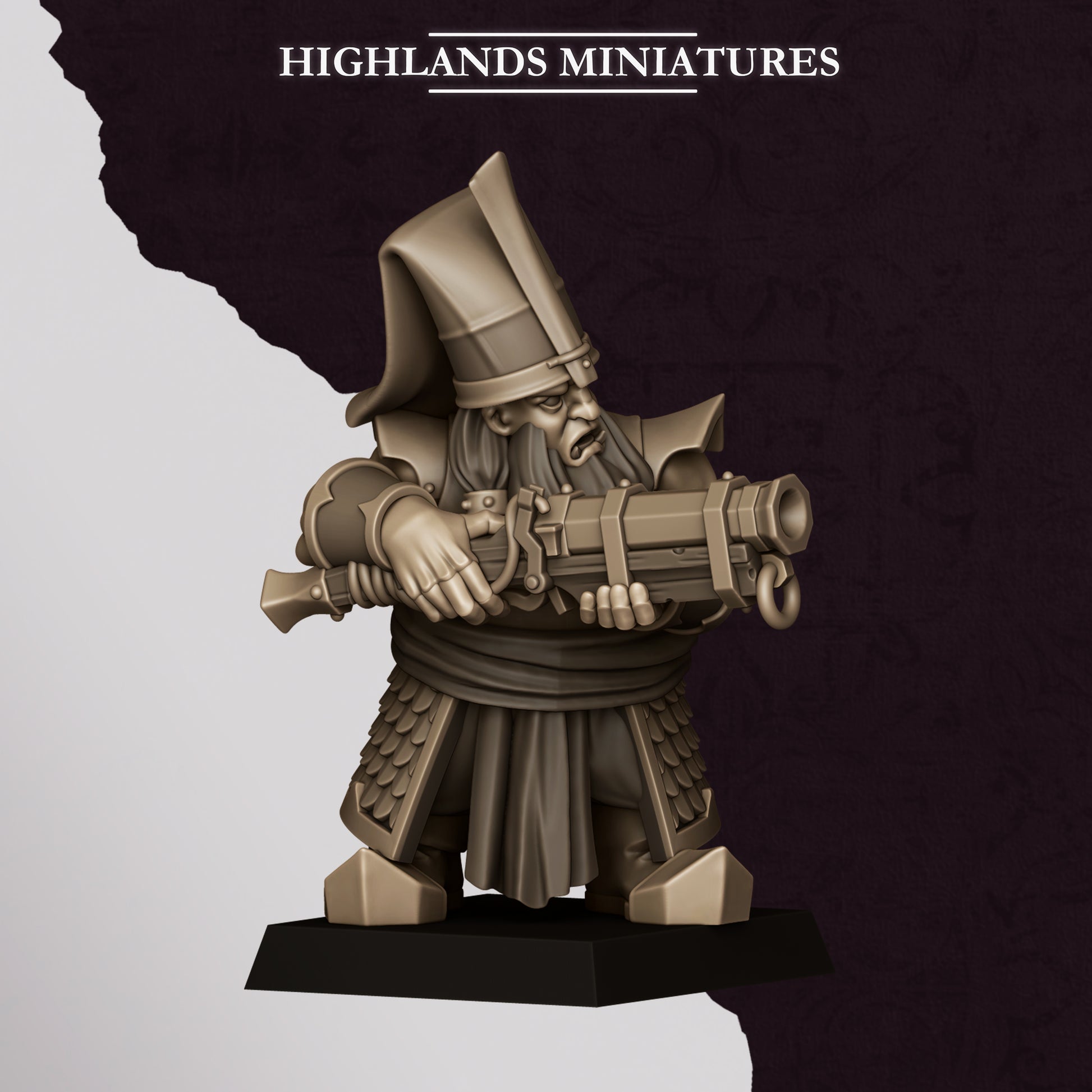 Miniatura Tiradores de Marduk Enanos Infernales resina 28mm sin pintar - Drakholm
