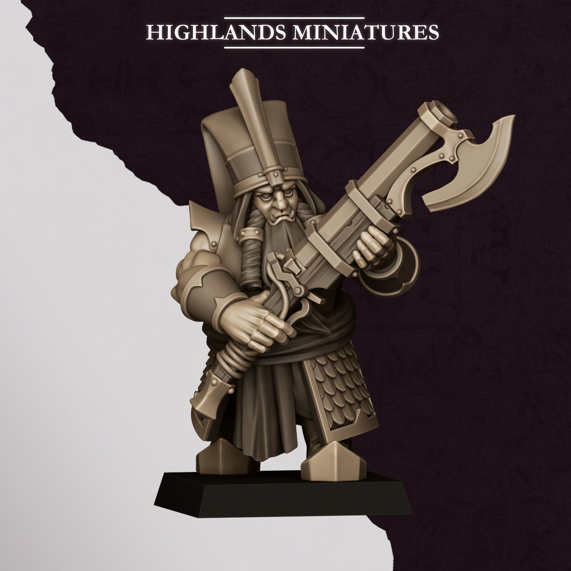 Miniatura Tiradores de Marduk Enanos Infernales resina 28mm sin pintar - Drakholm